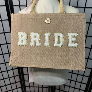 🌟Tan‎ Bride Tote Bag NWOT
